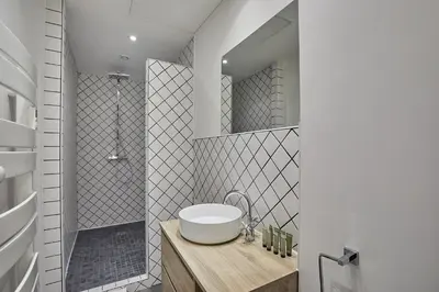 Salle de bains dans l'établissement Residence Centre de Paris by Studio prestige