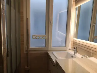 Salle de bains dans l'établissement Chevaleret-Paris