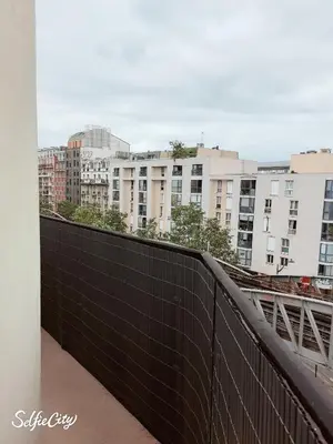Balcon ou terrasse dans l'établissement Chevaleret-Paris
