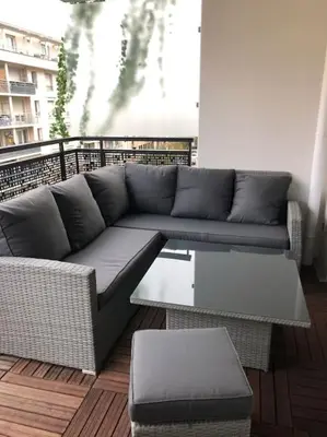 Coin salon dans l'établissement Appartement Neuf de 40 M2 à Issy-Les-Mx / Paris 15