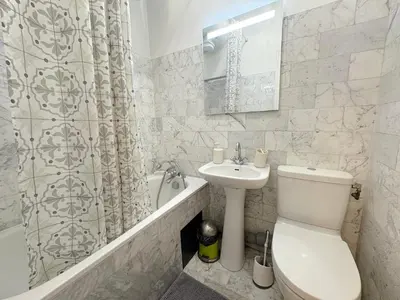 Salle de bains dans l'établissement le studio Rennequin