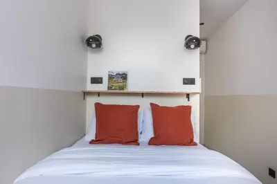 Un ou plusieurs lits dans un hébergement de l'établissement Design Architect Flat - 6 guests - 15min from Paris center