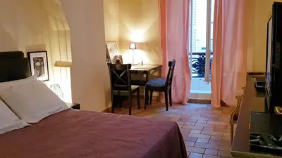 Un ou plusieurs lits dans un hébergement de l'établissement Appartement dans le Marais 3 chambres