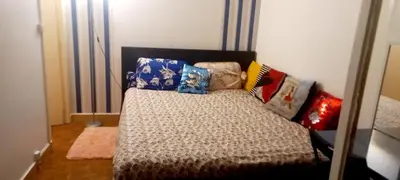 Un ou plusieurs lits dans un hébergement de l'établissement 1 Chambre Arena - La Chapelle