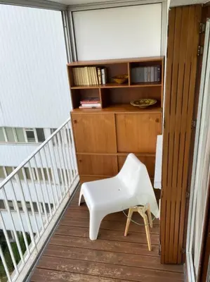 Plan de l'établissement Agréable deux pièces avec loggia