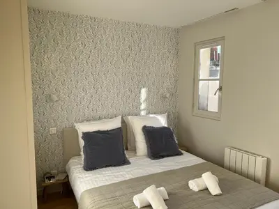 Un ou plusieurs lits dans un hébergement de l'établissement So Paris Group - Fully Serviced Apartment - Jardin des Plantes - Heart of Paris
