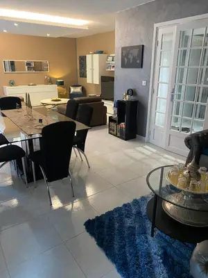 Cuisine ou kitchenette dans l'établissement Appartement familial 140 m2 Paris 13