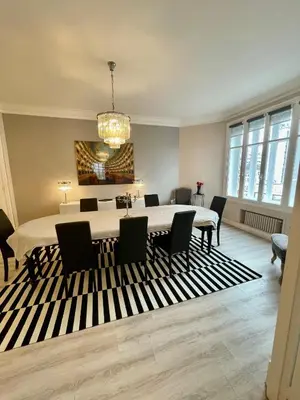 Coin salon dans l'établissement Luxury apartment Times Square district