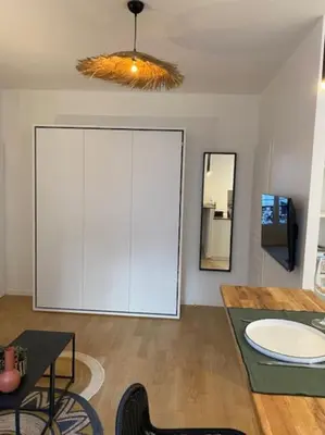 Plan de l'établissement Cozy modern studio