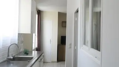 Salle de bains dans l'établissement Quartier Sainte Marthe Paris 10