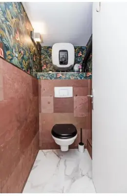 Salle de bains dans l'établissement Charmant studio lumineux calme