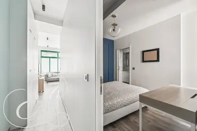 Un ou plusieurs lits dans un hébergement de l'établissement Oasis, superbe appart 3 chambres à Paris 15ème