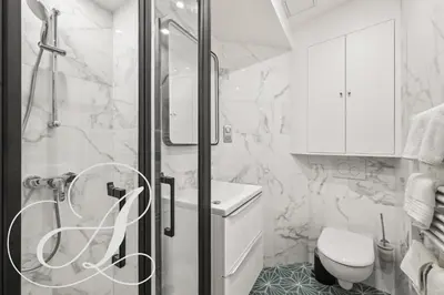 Salle de bains dans l'établissement Oasis, superbe appart 3 chambres à Paris 15ème