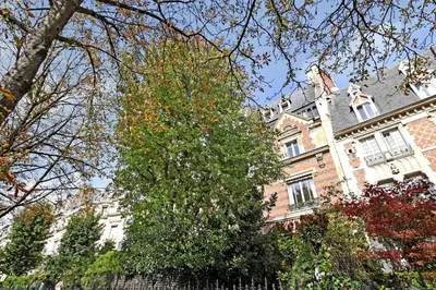 Jardin de l'établissement Chic apartment 2BR-6P - Trocadero-Eiffel Tower