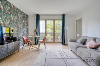 Coin salon dans l'établissement À Neuilly-sur-Seine - Le Noble - 330B