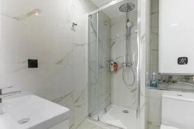 Salle de bains dans l'établissement Nouvel Appartement Cosy Montparnasse