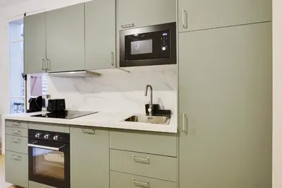 Cuisine ou kitchenette dans l'établissement Pick A Flat's Apartment in Reuilly-Diderot - Rue de Reuilly