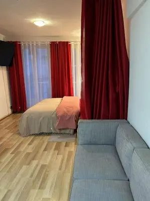Coin salon dans l'établissement Appart Paris 10 eme