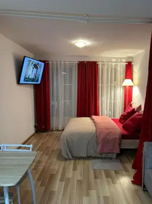 Un ou plusieurs lits dans un hébergement de l'établissement Appart Paris 10 eme