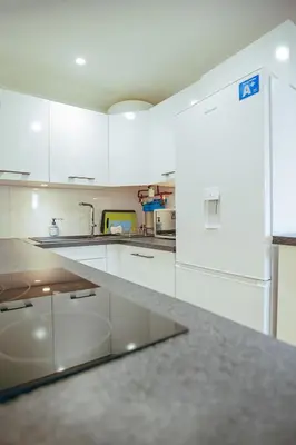 Cuisine ou kitchenette dans l'établissement Paris15em Charles Michels Appartement