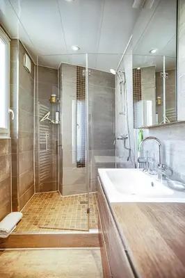 Salle de bains dans l'établissement Paris15em Charles Michels Appartement