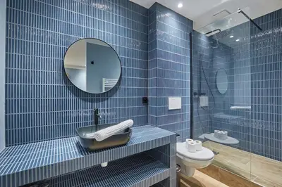 Salle de bains dans l'établissement Apartment Center of Paris Bastille by Studio prestige