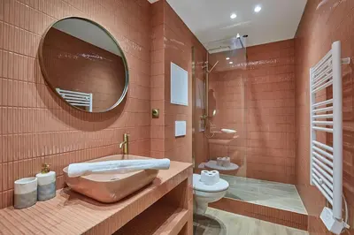 Salle de bains dans l'établissement Apartment Center of Paris Bastille by Studio prestige