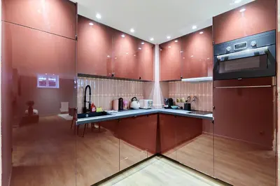 Cuisine ou kitchenette dans l'établissement Apartment Center of Paris Bastille by Studio prestige