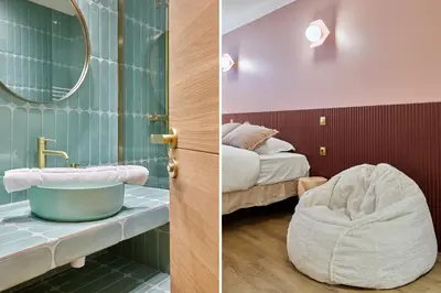 Salle de bains dans l'établissement Apartment Center of Paris Bastille by Studio prestige