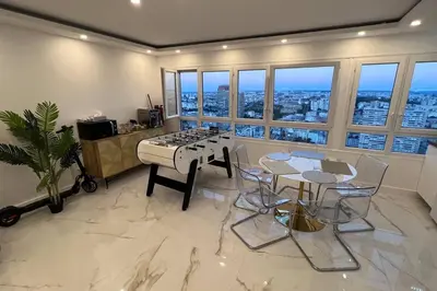 Plan de l'établissement Nice Apartment with amazing view of Paris + Parking