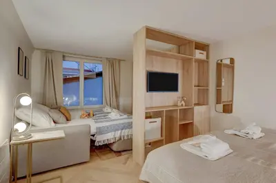 Un ou plusieurs lits dans un hébergement de l'établissement 306 Suite Tigre - Superbe Appartement à Paris