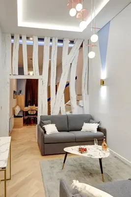 Coin salon dans l'établissement 306 Suite Tigre - Superbe Appartement à Paris