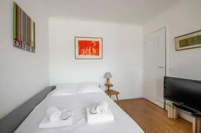 Un ou plusieurs lits dans un hébergement de l'établissement PARIS 6EME - Studio