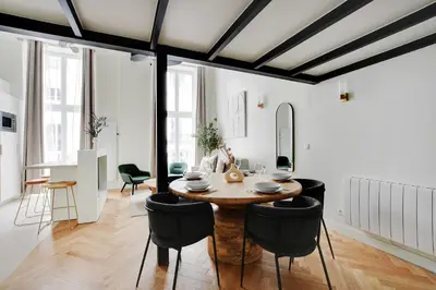Plan de l'établissement Charming Apartment - 1BR-5P - Sentier
