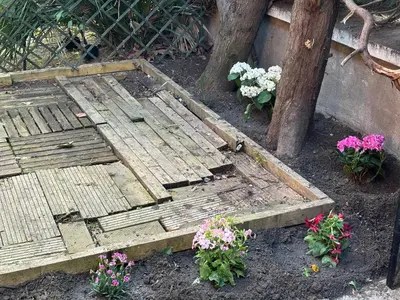 Jardin de l'établissement Pavillon 1 à 4 personnes chez l’habitant parfait pour une famille
