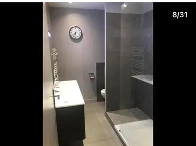 Salle de bains dans l'établissement Pavillon 1 à 4 personnes chez l’habitant parfait pour une famille