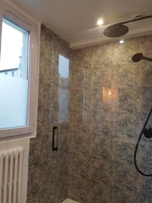 Salle de bains dans l'établissement Paris Bécon