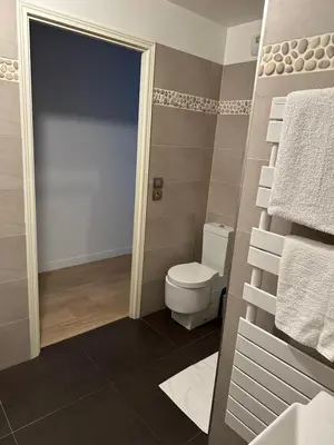 Salle de bains dans l'établissement New Upscale 1 bedroom Apartment