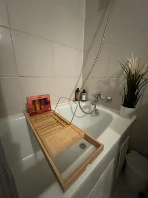 Salle de bains dans l'établissement Amy