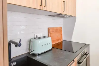 Cuisine ou kitchenette dans l'établissement Beverage & Food Paris spots