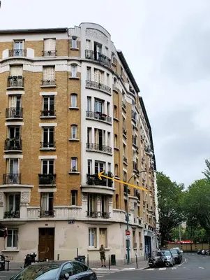 Bâtiment de l'appartement