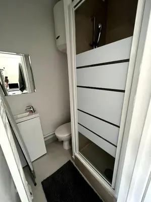 Cuisine ou kitchenette dans l'établissement Studio cozy proche Paris