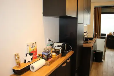 Cuisine ou kitchenette dans l'établissement Paris Montmartre Sacre Coeur duplex