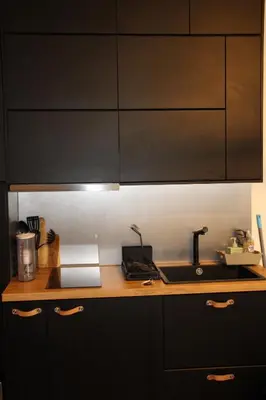 Cuisine ou kitchenette dans l'établissement Paris Montmartre Sacre Coeur duplex