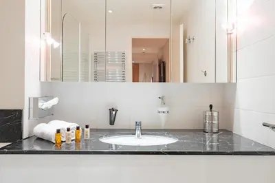 Salle de bains dans l'établissement Veeve - Eiffel Skies