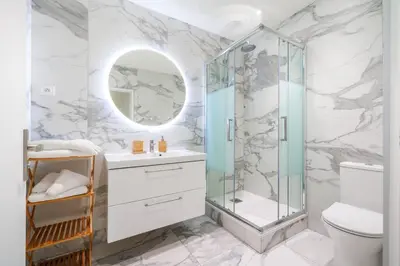 Salle de bains dans l'établissement Beautiful flat for 6 people #6
