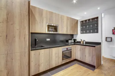 Cuisine ou kitchenette dans l'établissement mandar 14