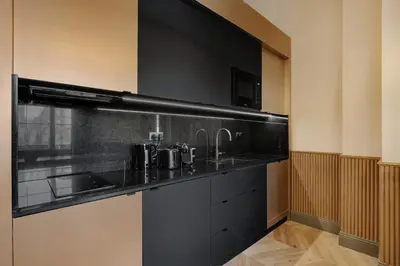 Cuisine ou kitchenette dans l'établissement Pick A Flat's Apartments in La Madeleine-Opéra - Rue de l'Arcade