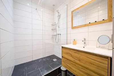 Salle de bains dans l'établissement Exceptionnel à Montmartre