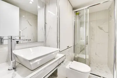 Salle de bains dans l'établissement mandar